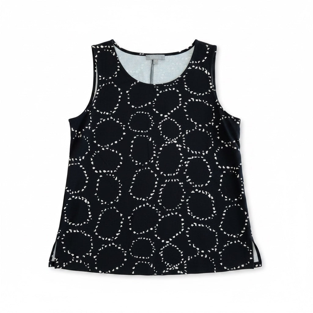 Core Travel Easy Tank in Circle Print by Habitat