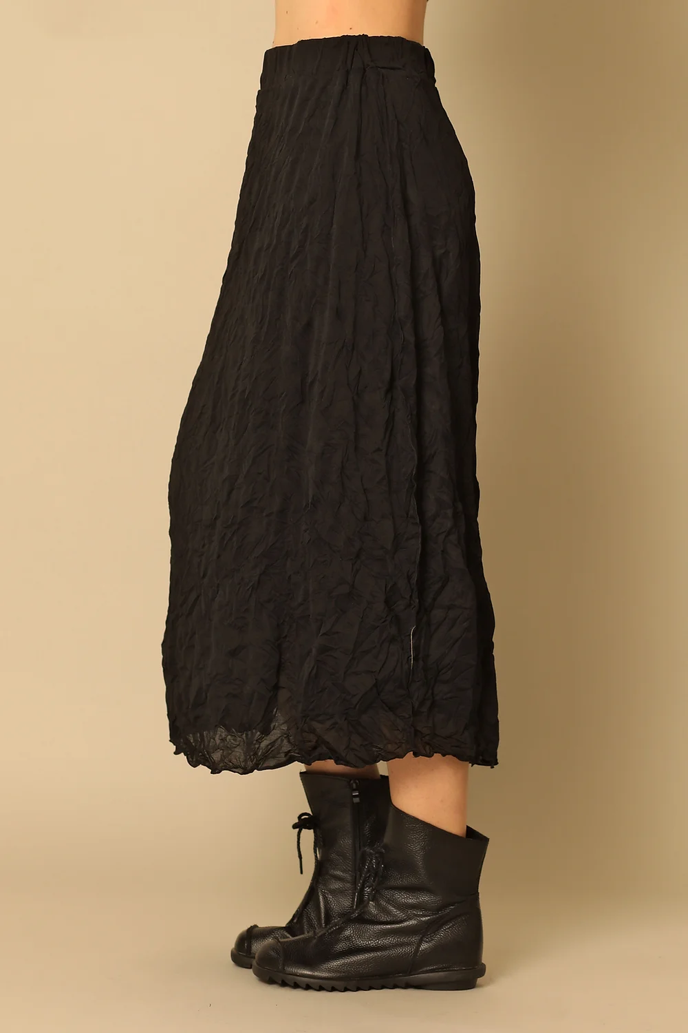 Lyra Reversible Skirt in Crinkle Mesh by Chalet et Ceci - CLOSEOUT