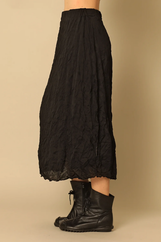 Lyra Reversible Skirt in Crinkle Mesh by Chalet et Ceci - CLOSEOUT