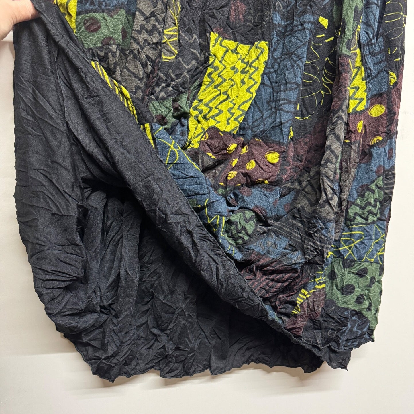 Lyra Reversible Skirt in Crinkle Mesh by Chalet et Ceci - CLOSEOUT