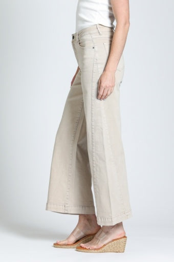The Godet Wide Leg Jean by APNY