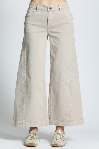 The Godet Wide Leg Jean by APNY
