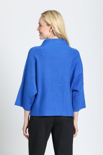 Funnel Neck Sweater with Patch Pocket by APNY