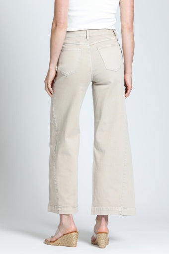 The Godet Wide Leg Jean by APNY