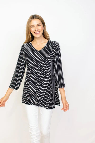 Angled Stripe Tunic by Habitat