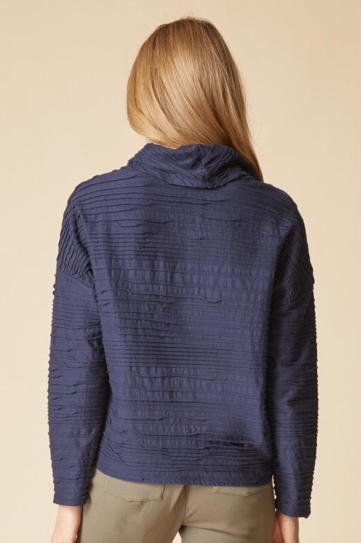 Ripple Effect Cowl Pullover by Habitat