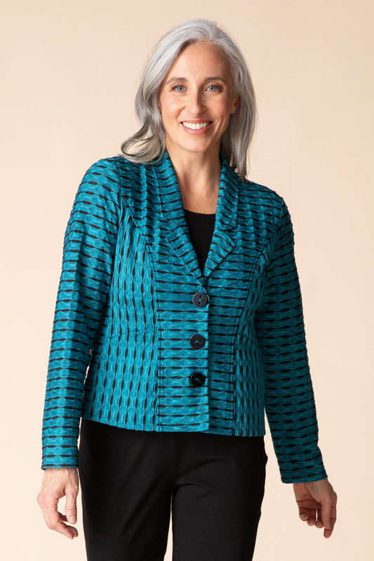 Newport Knit Seamed Shape Jacket
