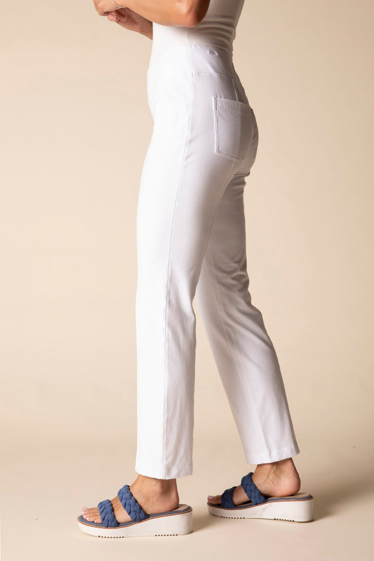Stonewash Denim Seamed Pocket Pant by Habitat