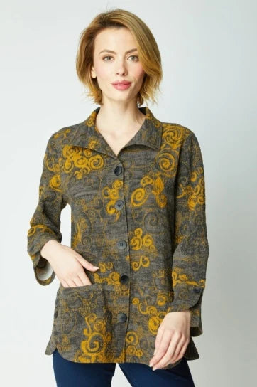 Tulip Hem Swing Jacket by Habitat