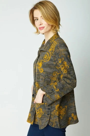 Tulip Hem Swing Jacket by Habitat